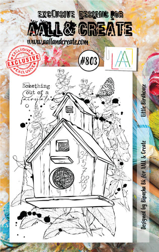 AALL and Create Stamp Set - 803 - Little Birdhouse. Size: 7.3x10.25 cm | 2.9