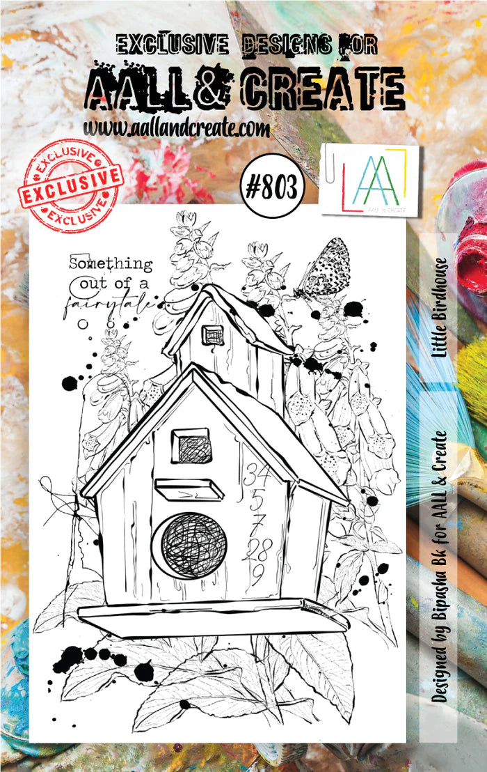 AALL and Create Stamp Set - 803 - Little Birdhouse. Size: 7.3x10.25 cm | 2.9