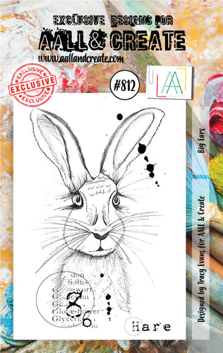 AALL and Create Stamp Set - 812 - Big Ears. Size: 7.3x10.25 cm | 2.9