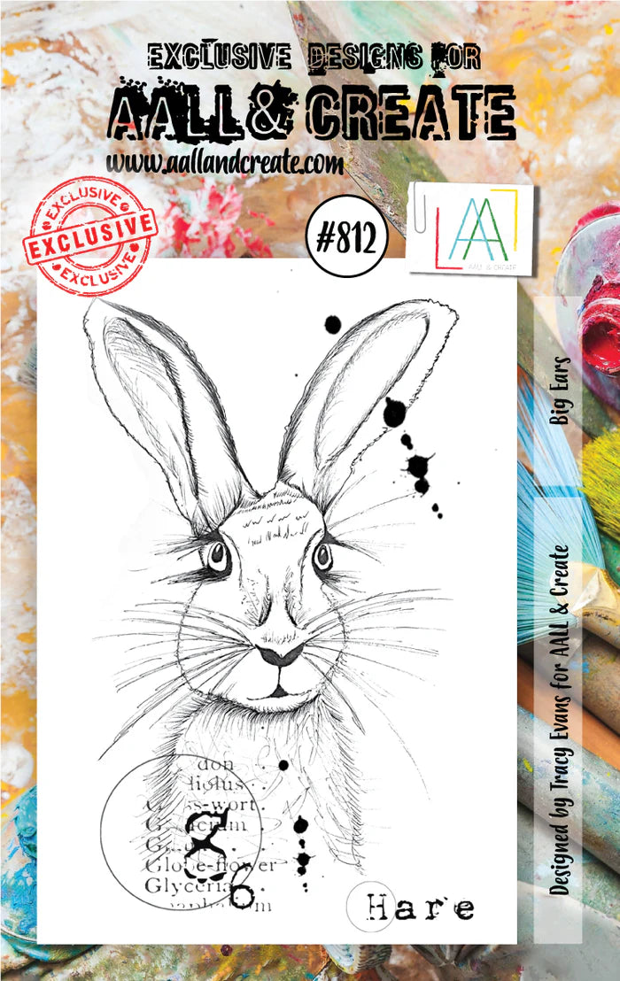 AALL and Create Stamp Set - 812 - Big Ears. Size: 7.3x10.25 cm | 2.9