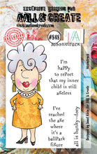 Charger l&#39;image dans la galerie, AALL and Create Stamp Set - 848 - Moonstruck. Size: 7.3x10.25 cm | 2.9&quot;x4&quot;. Available at Embellish Away located in Bowmanville Ontario Canada.
