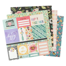 Cargar imagen en el visor de la galería, American Crafts - Single-Sided Paper Pad 12&quot;X12&quot; - 24/Pkg - April &amp; Ivy. Introducing April and Ivy by American Crafts- a paper collection that effortlessly combines vintage allure, eclectic flair, and vibrant energy. Available at Embellish Away located in Bowmanville Ontario Canada.
