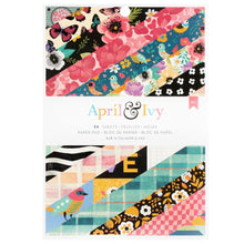 Load image into Gallery viewer, American Crafts - Single-Sided Paper Pad 6&quot;X8&quot; - 36/Pkg - April &amp; Ivy. Introducing April and Ivy by American Crafts- a paper collection that effortlessly combines vintage allure, eclectic flair, and vibrant energy. Available at Embellish Away located in Bowmanville Ontario Canada.
