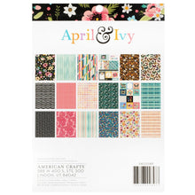 Load image into Gallery viewer, American Crafts - Single-Sided Paper Pad 6&quot;X8&quot; - 36/Pkg - April &amp; Ivy. Introducing April and Ivy by American Crafts- a paper collection that effortlessly combines vintage allure, eclectic flair, and vibrant energy. Available at Embellish Away located in Bowmanville Ontario Canada.
