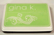 Cargar imagen en el visor de la galería, Gina K. Designs - Ink Pad - Select Drop Down. These Ink Pads are Acid Free and PH-Neutral. Large raised pad for easy inking. Coordinates with other Color Companions products including ribbon, buttons, card stock and re-inkers. Each sold separately. Available at Embellish Away located in Bowmanville Ontario Canada. Applemint
