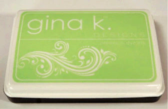 Gina K. Designs - Ink Pad - Select Drop Down. These Ink Pads are Acid Free and PH-Neutral. Large raised pad for easy inking. Coordinates with other Color Companions products including ribbon, buttons, card stock and re-inkers. Each sold separately. Available at Embellish Away located in Bowmanville Ontario Canada. Applemint
