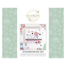 Load image into Gallery viewer, Bee &amp; Bumble - Scrapbooking Kit - Cherry Blossom. Your perfect introduction to mindful scrapbooking. Store your inspirations, keepsakes and ideas for years to come. Available at Embellish Away located in Bowmanville Ontario Canada.
