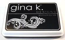 Cargar imagen en el visor de la galería, Gina K. Designs - Ink Pad - Select Drop Down. These Ink Pads are Acid Free and PH-Neutral. Large raised pad for easy inking. Coordinates with other Color Companions products including ribbon, buttons, card stock and re-inkers. Each sold separately. Available at Embellish Away located in Bowmanville Ontario Canada. Black Onyx
