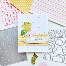 Cargar imagen en el visor de la galería, Catherine Pooler - 6x6 Patterned Paper - Pajama Prints. Available at Embellish Away located in Bowmanville Ontario Canada. Example by Amanda at Catherine Pooler Designs.
