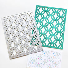 Cargar imagen en el visor de la galería, Catherine Pooler - Cover Plate Die - Lattice Love. Available at Embellish Away located in Bowmanville Ontario Canada. Example by Catherine Pooler Designs.
