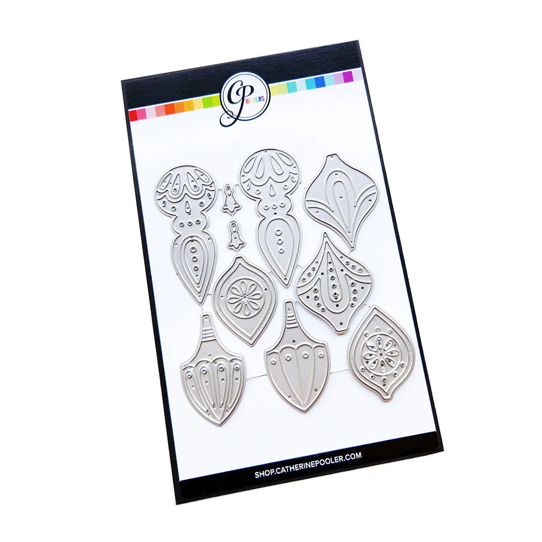 Catherine Pooler - Dies - Shiny Brites. Available at Embellish Away located in Bowmanville Ontario Canada.