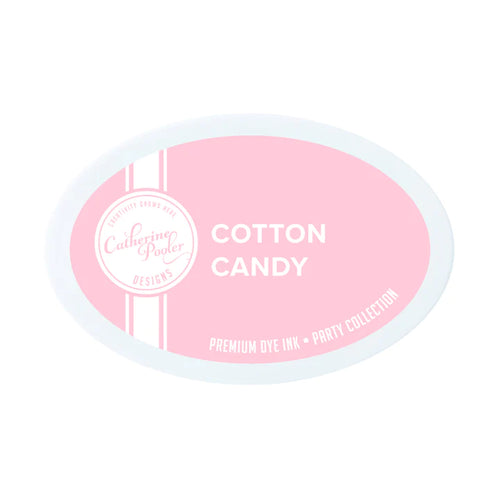 Catherine Pooler - Ink Pad - Cotton Candy. Nothing is as sweet as soft pink cotton candy and Cotton Candy Ink is just that! This pale, Party pink is the lightest in our Red Family and will look luscious layered with It's a Girl and Party Dress. Available at Embellish Away located in Bowmanville Ontario Canada.