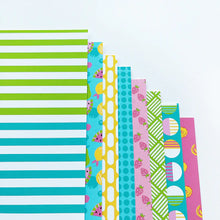 Load image into Gallery viewer, Catherine Pooler - Patterned Paper - Bubbleberry. Bubbleberry Patterned Paper is a joyous mix featuring a party combo of It&#39;s a Girl, Limoncello, Lime Rickey, Cummerbund, Aquatini and Pucker Up. Available at Embellish Away located in Bowmanville Ontario Canada.
