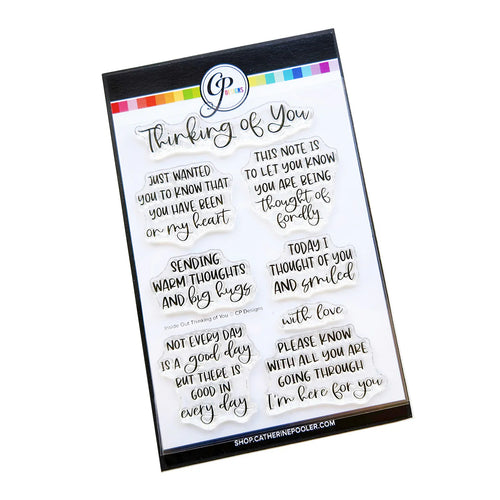 Catherine Pooler - Sentiment Stamps - Inside Out Thinking of You. Available at Embellish Away located in Bowmanville Ontario Canada.