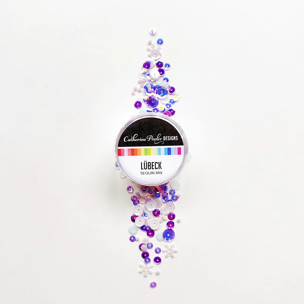 Catherine Pooler - Sequin Mix - Lubeck. Available at Embellish Away located in Bowmanville Ontario Canada.