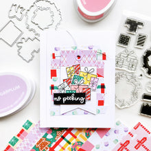 Cargar imagen en el visor de la galería, Catherine Pooler - Sentiments Stamp &amp; Die Set - Season&#39;s Peekings. Available at Embellish Away located in Bowmanville Ontario Canada. Example by Kimberly at Catherine Pooler Designs.
