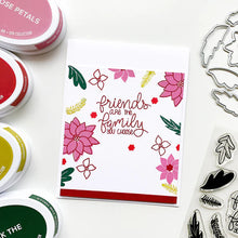 將圖片載入圖庫檢視器 Catherine Pooler - Stamp &amp; Die Set - Winter Arrangement. The Winter Arrangement Floral Stamp &amp; Die Set has a variety of stamps to color or layer for creating beautiful wreaths and swags. Create layers using the dies to make your wreath building a breeze. Available at Embellish Away located in Bowmanville Ontario Canada Example by brand ambassador.
