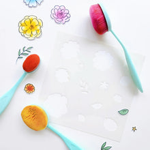 Load image into Gallery viewer, Catherine Pooler - Stamp, Die &amp; Stencil - BUNDLE Set - With Love Floral. Available at Embellish Away located in Bowmanville Ontario Canada. Example by Catherine Pooler Designs.
