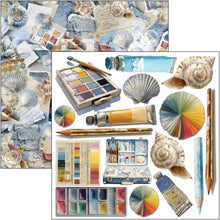 Charger l&#39;image dans la galerie, Ciao Bella - 6X6 Fussy Cut Pad - An Artist Journey. Includes 24 Sheets. Available at Embellish Away located in Bowmanville Ontario Canada.
