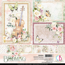 Cargar imagen en el visor de la galería, Ciao Bella - 8x8 Paper Pad - 12/Pkg - Blooming. Winter has passed: the sun gets warmer, the days are longer and bring us to the season of fragrant blossoms, coloured petals and sparkling air that slowly advances... there is no doubt, Spring is upon us! Available at Embellish Away located in Bowmanville Ontario Canada
