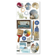 Charger l&#39;image dans la galerie, Ciao Bella - Art Stickers Uncut Transparent Adhesive Sheets - An Artist Journey. 5 sheets. Available at Embellish Away located in Bowmanville Ontario Canada.
