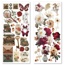 Charger l&#39;image dans la galerie, Ciao Bella - Art Stickers Uncut Transparent Adhesive Sheets - Book Lover. Includes 5 sheets. Available at Embellish Away located in Bowmanville Ontario Canada.
