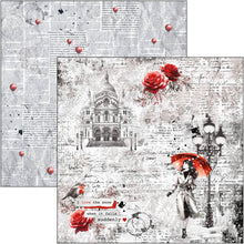 Charger l&#39;image dans la galerie, Ciao Bella - Pad 12x12 - 12/Pkg - Paris Je t’aime. “Paris Je t’aime” is an elegant and modern collection that celebrates Paris with a refined combination of white, black, and red details. Available at Embellish Away located in Bowmanville Ontario Canada.
