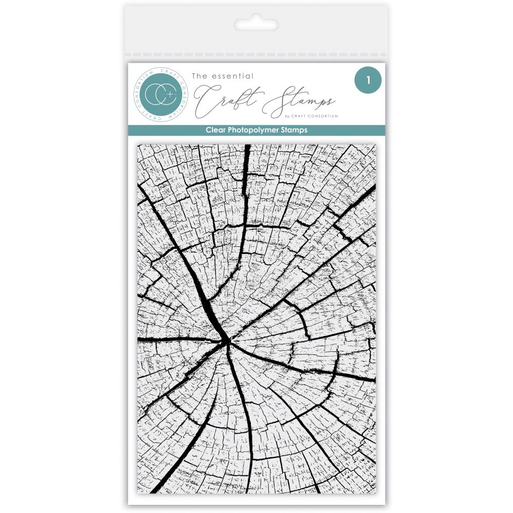 Craft Consortium - Photopolymer Stamp Set - Log. A premium clear photopolymer stamp. At Embellish Away in Bowmanville Ontario Canada.