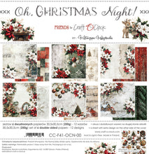 Load image into Gallery viewer, Craft O&#39;Clock - 12X12 Paper Pad - Oh Christmas Night. Available at Embellish away located in Bowmanville Ontario Canada.

