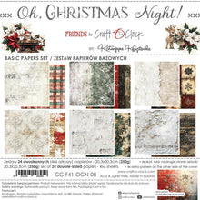 Load image into Gallery viewer, Craft O&#39;Clock - 8X8 Basics Paper Pad - Oh Christmas Night. Available at Embellish Away located in Bowmanville Ontario Canada.
