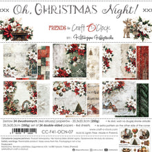 Load image into Gallery viewer, Craft O&#39;Clock - 8X8 Paper Pad - Oh Christmas Night. Available at Embellish Away located in Bowmanville Ontario Canada.
