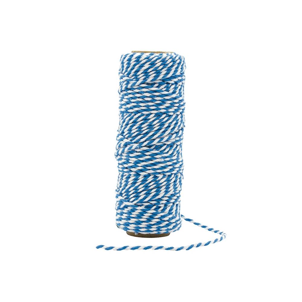 Craft Perfect - Striped Bakers Twine. Craft Perfect Striped Bakers Twine is a classic baker's twine style and a high-quality cord making it perfect for decorating a number of paper craft and mixed media projects. Available at Embellish Away located in Bowmanville Ontario Canada.