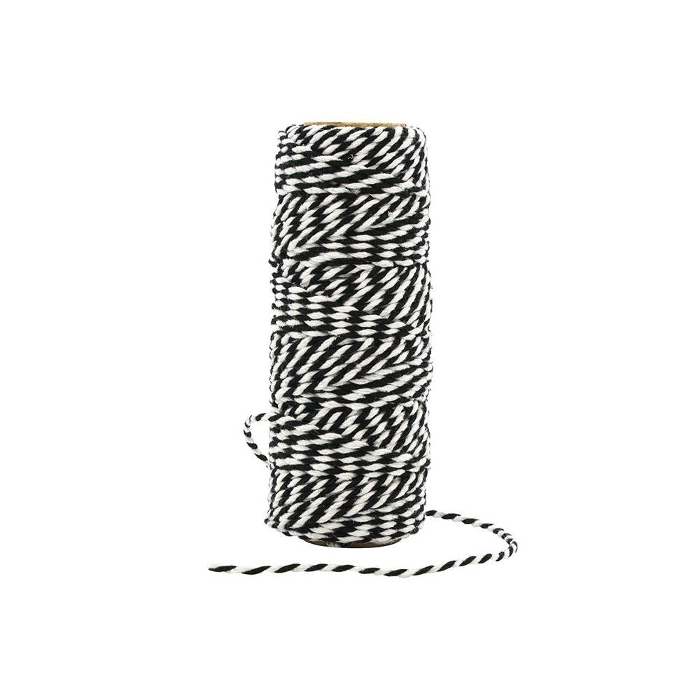 Craft Perfect - Striped Bakers Twine. Craft Perfect Striped Bakers Twine is a classic baker's twine style and a high-quality cord making it perfect for decorating a number of paper craft and mixed media projects. Available at Embellish Away located in Bowmanville Ontario Canada.