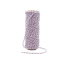 Load image into Gallery viewer, Craft Perfect - Striped Bakers Twine. Craft Perfect Striped Bakers Twine is a classic baker&#39;s twine style and a high-quality cord making it perfect for decorating a number of paper craft and mixed media projects. Available at Embellish Away located in Bowmanville Ontario Canada.
