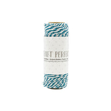 Load image into Gallery viewer, Craft Perfect - Striped Bakers Twine. Craft Perfect Striped Bakers Twine is a classic baker&#39;s twine style and a high-quality cord making it perfect for decorating a number of paper craft and mixed media projects. Available at Embellish Away located in Bowmanville Ontario Canada.
