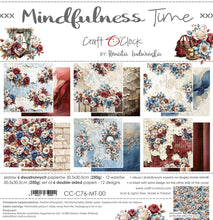 Load image into Gallery viewer, Craft O&#39;Clock - 12X12 Paper Pad - Mindfulness Time. Available at Embellish Away in Bowmanville Ontario Canada.

