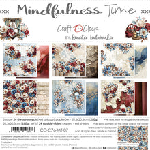 Load image into Gallery viewer, Craft O&#39;Clock - 8X8 Paper Pad - Mindfulness Time. Available at Embellish Away in Bowmanville Ontario Canada.
