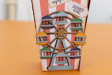 Load image into Gallery viewer, Crafter's Companion - Dies - Vintage Carnival - Ferris Wheel. Available at Embellish Away in Bowmanville Ontario Canada. Example by brand ambassador.
