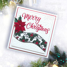 Cargar imagen en el visor de la galería, Creative Expressions - Sentiments - Craft Dies By Sue Wilson - Festive Merry Christmas. This Merry Christmas shadowed sentiments craft die is part of Sue&#39;s Festive collection. Perfect to add the finishing touch to all your card and craft projects. Available at Embellish Away located in Bowmanville Ontario Canada. Card example by Sue Wilson.
