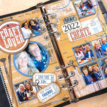 Load image into Gallery viewer, Elizabeth Craft - Metal Die - Planner Essentials 59 - Art Party. Elizabeth Craft dies will give an added touch to any paper project. This package contains a set of 11 metal dies. Easel Die Size: 2.1x6.5 inches. Available at Embellish Away located in Bowmanville Ontario Canada. Example by brand Ambassador.
