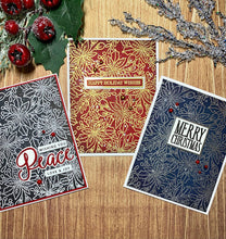 將圖片載入圖庫檢視器 Gina K. Designs - Background Stamp - Poinsettia. Gina K. Designs - Background Stamp - Poinsettia. Poinsettia Background is a stamp set by Arjita Singh. This set is made of premium clear photopolymer and measures 6&quot; X 8&quot;. Made in the USA. Available at Embellish Away located in Bowmanville Ontario Canada. Example by brand ambassador.
