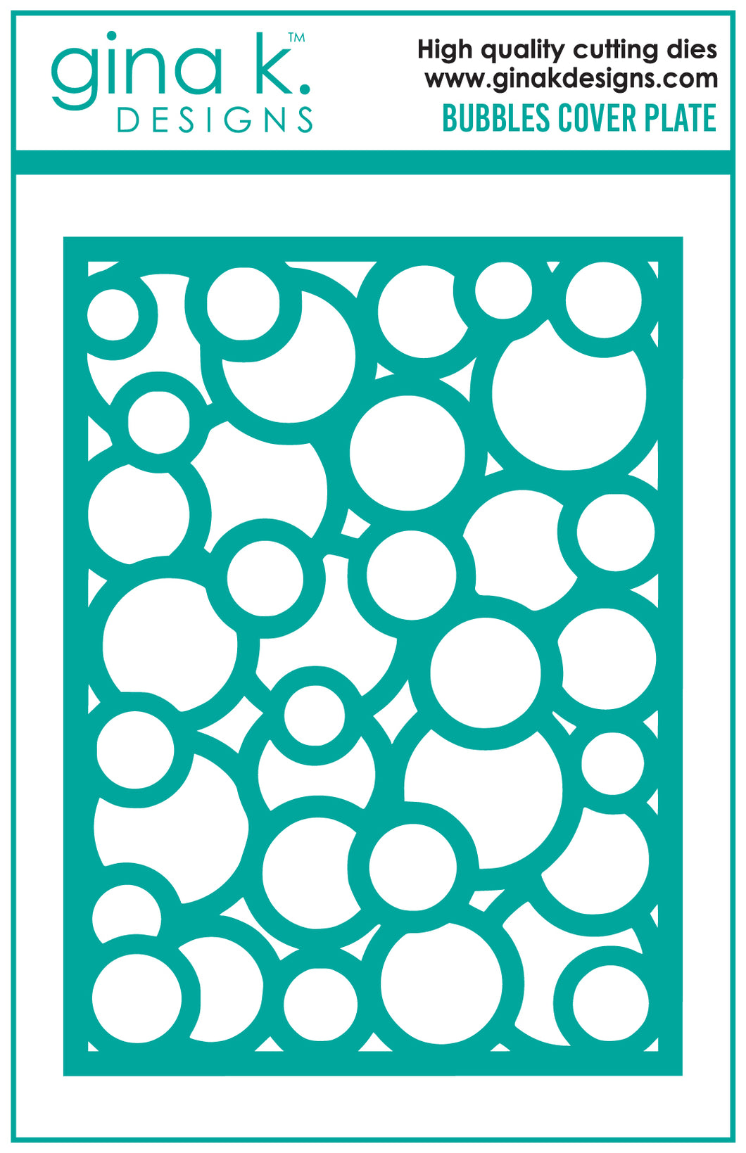 Gina K. Designs - Cover Plate Dies - Bubbles