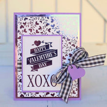 Load image into Gallery viewer, Gina K. Designs - Foil-Mates Remix - 4.25 x 5.5 - Blooming Hearts. Add sparkle and shine with Foils. Available at Embellish Away in Bowmanville Ontario. Example by brand ambassador.
