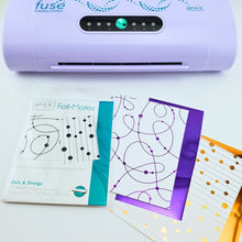 Load image into Gallery viewer, Gina K. Designs - Foil-Mates Remix - 4.25 x 5.5 - Dots &amp; Strings. Add sparkle and shine with Foils. Available at Embellish Away located in Bowmanville Ontario.
