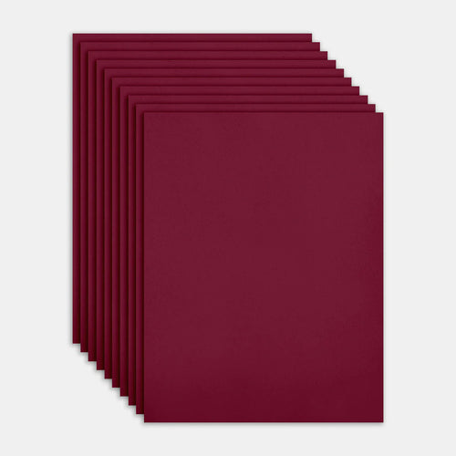 Gina K. Designs - Heavy Weight Cardstock - Cranberry. This pack contains 10; 100lb. Available at Embellish Away located in Bowmanville Ontario Canada.
