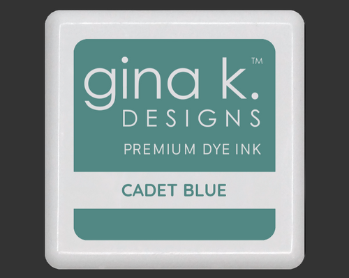 Gina K. Designs - Ink Cube - Cadet Blue. Available at Embellish Away located in Bowmanville Ontario Canada.