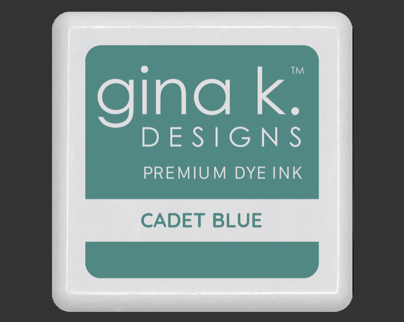 Gina K. Designs - Ink Cube - Cadet Blue. Available at Embellish Away located in Bowmanville Ontario Canada.