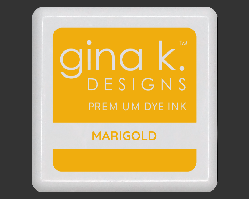 Gina K. Designs - Ink Cube - Marigold. Available at Embellish Away located in Bowmanville Ontario Canada.