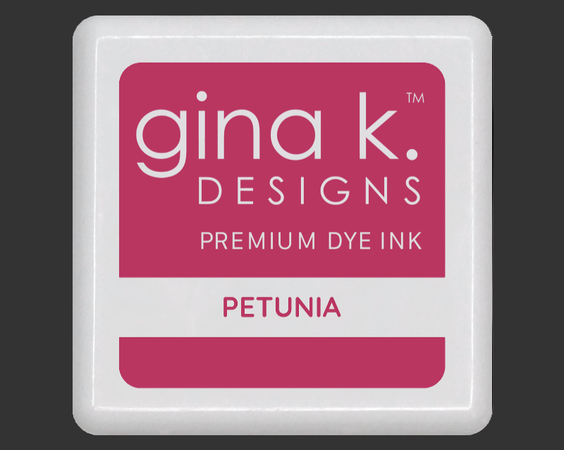 Gina K. Designs - Ink Cube - Petunia. Available at Embellish Away located in Bowmanville Ontario Canada.