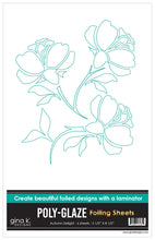 Load image into Gallery viewer, Gina K. Designs Poly-Glaze Foiling Sheets - Autumn Delight. Includes 6 sheets – 4 1/4” X 5 1/2”. At Embellish Away in Bowmanville Ontario Canada.
